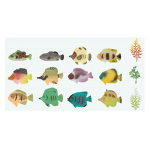 Tropical Fish - 12 Piece Set